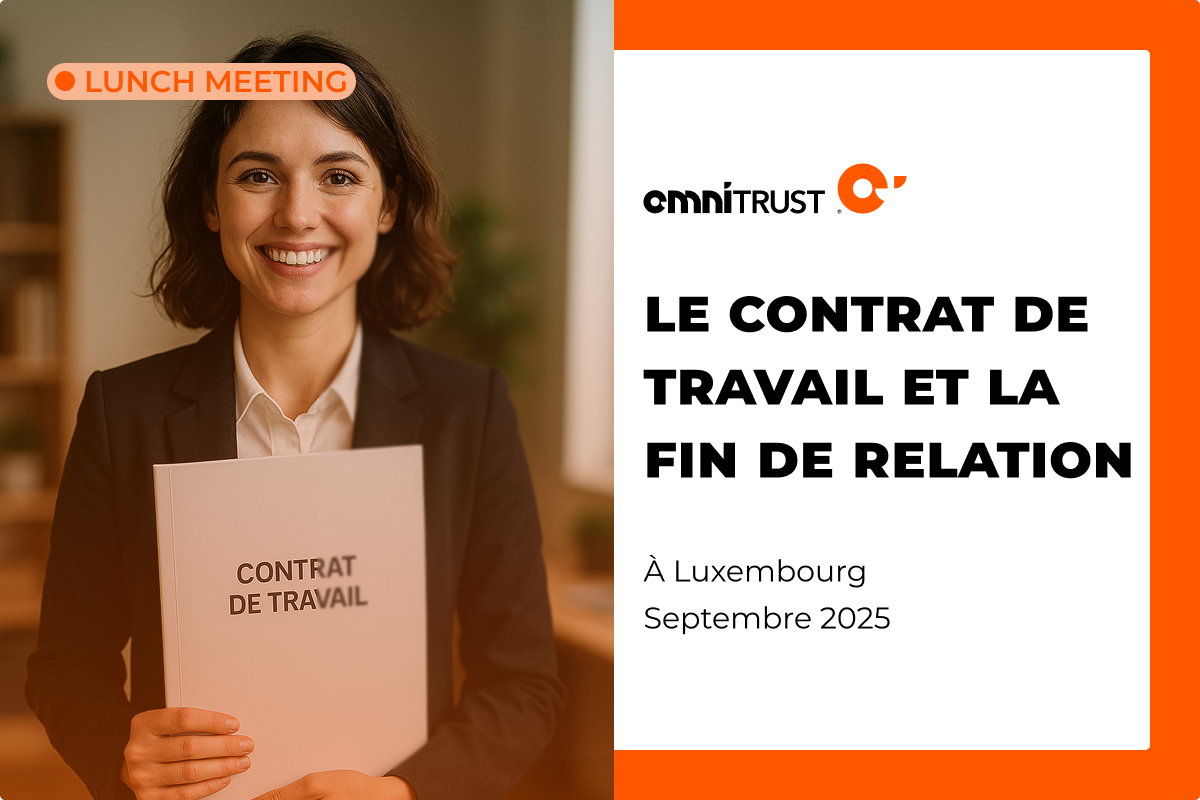 Lunch Meeting : Le contrat de travail et la fin de relation